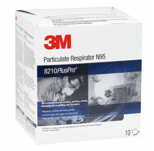 Respirador N95 3M 8210