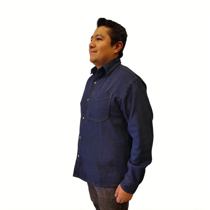 Camisa de mezclilla uso rudo