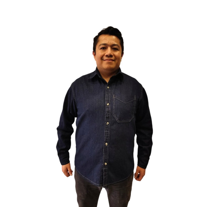 Camisa de mezclilla uso rudo
