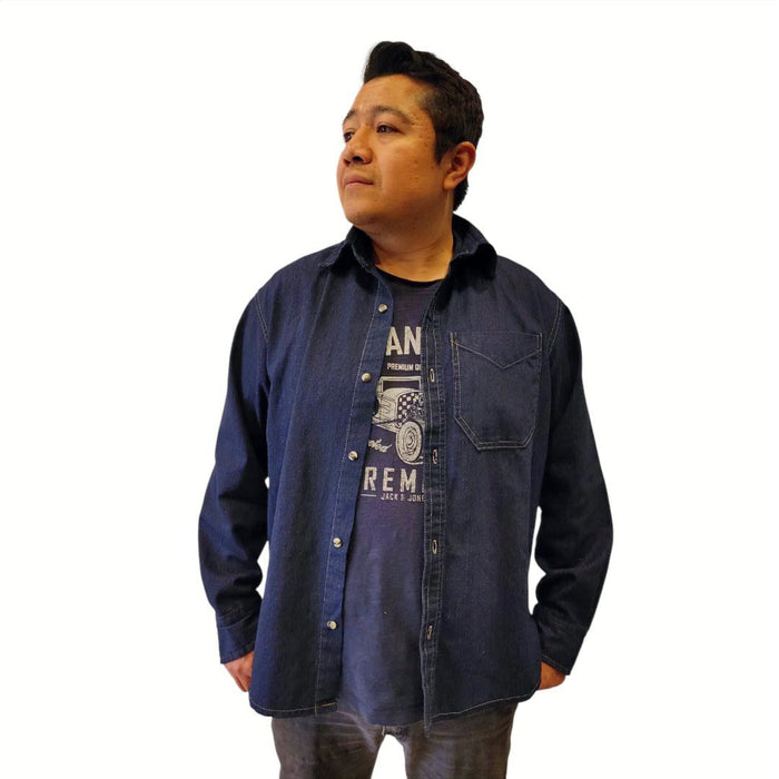 Camisa de mezclilla uso rudo