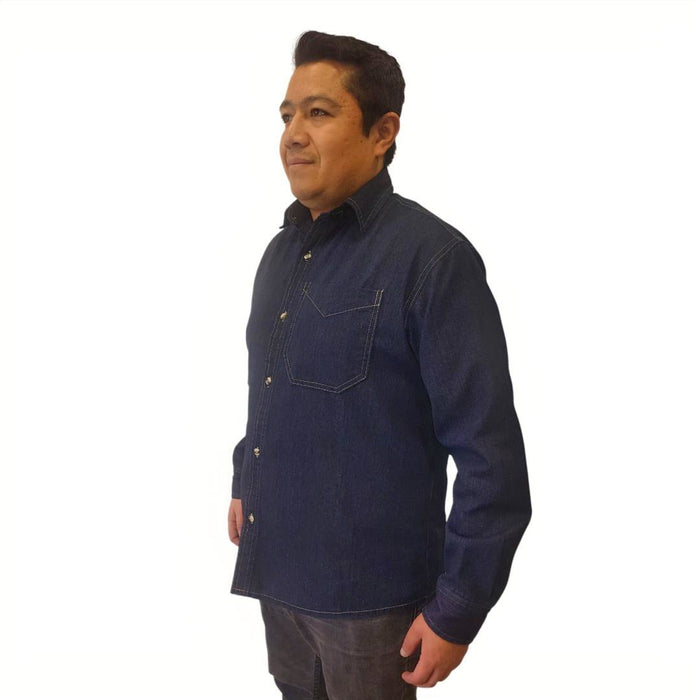 Camisa de mezclilla uso rudo