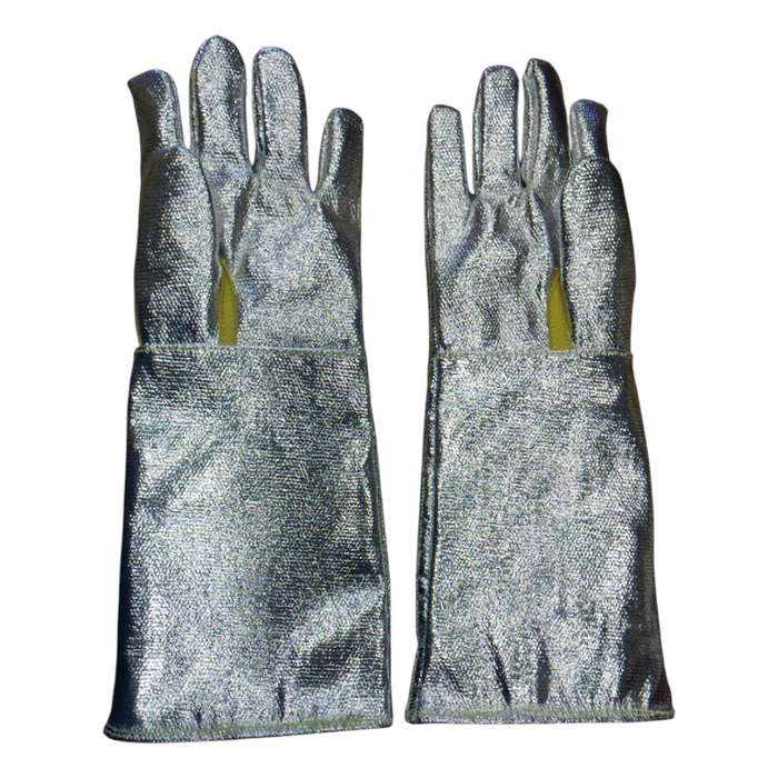 Guante Kevlar Aluminizado 35cm Para Altas Temperaturas