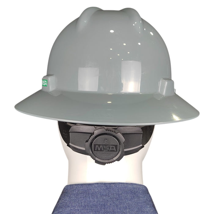Casco MSA V-Gard ala ancha suspensión Fastrac III