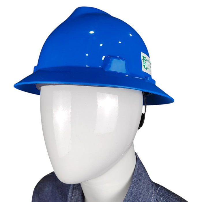 Casco MSA V-Gard ala ancha suspensión Fastrac III