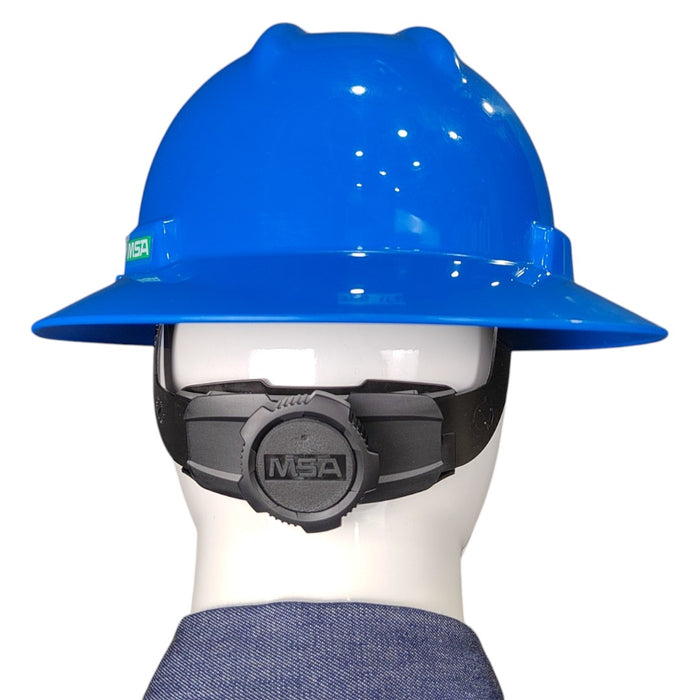 Casco MSA V-Gard ala ancha suspensión Fastrac III