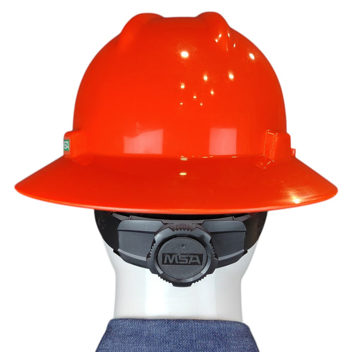 Casco MSA V-Gard ala ancha suspensión Fastrac III